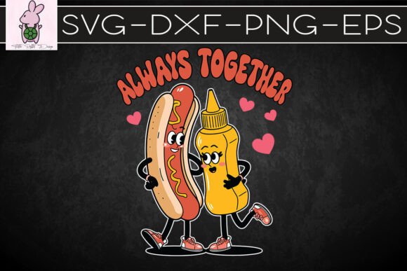 Always Together Valentine Day SVG: Graphics for Crafts