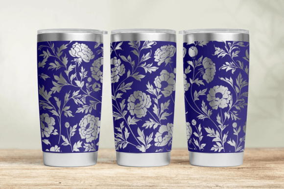 Botanical 20oz 30oz Laser Tumbler Wrap Graphics