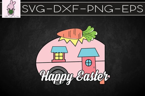 Easter Camper SVG: Graphics & Crafts Asset Review