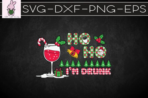 Ho Ho Holy Sheet I’m Drunk Xmas SVG: Graphics for Festive Crafts