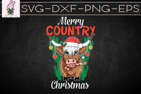 Merry Country Christmas Cow Chicken SVG: Crafts & Graphics Review