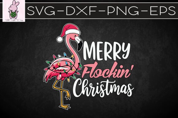 Merry Flockin Christmas Puns SVG: Crafts & Graphics for Real Making