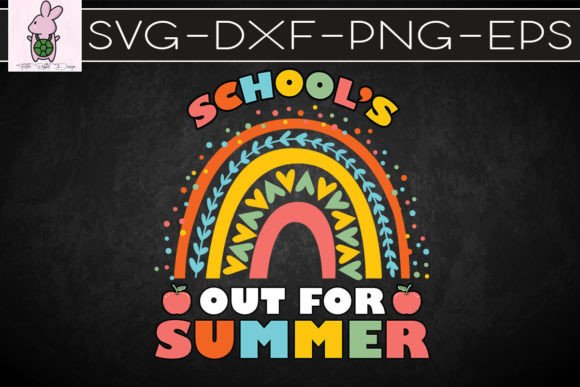 Retro Last Day of School SVG for Crafts & Graphics