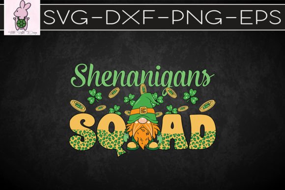 Shenanigans Squad Gnomes SVG: Crafts & Graphics for Local Branding