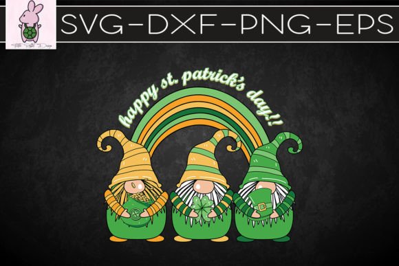 St Patrick’s Day Gnomes SVG: Graphics for Crafts & Campaigns