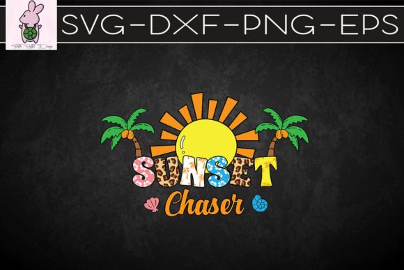 Sunset Chaser Summer Vibes SVG: Crafts & Graphics for Local Branding